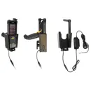 Brodit Halter Aktiv, mit Festanschluss, 12/24V, f�r ZEBRA MC9400, mit schwenkbarer obere St�tze und Vibrationsd�mpfern