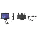 Brodit 230V Lade-Halter f�r SAMSUNG Galaxy Tab Active Pro, passt f�r Ger�te mit Original H�lle / Ladung �ber Pogo-Pins