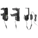 Brodit Halter Aktiv, mit Festanschluss, 12/24V, f�r ZEBRA MC3300R RFID, mit schwenkbarer obere St�tze und Vibrationsd�mpfern