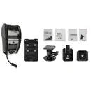 Brodit Drucker Halterung mit MultiMoveClip + 2 Zoll Sockelhalterung f�r ZEBRA ZQ610 Plus, f�r Ger�te mit Batterie-Eliminator