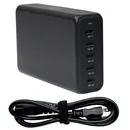 Brodit Multiladeger�t / 5-Port USB-C Ladeger�t, 300W mit US-Stromanschluss (USA)