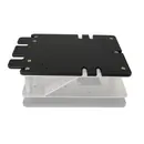 Brodit Drucker Adapter f�r die mobile Druckerhalterung von Laubner, passend f�r ZEBRA ZD420