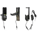 Brodit Halter Aktiv, mit Festanschluss, 12/24V, f�r ZEBRA MC3400, mit schwenkbarer obere St�tze, Easy-Switching System