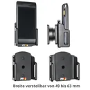 Brodit einstellbarer Halter , Universal: max. Breite: 49-63mm, Tiefe: 12-16mm
