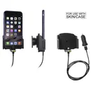 Brodit einstellbarer Halter (seitlich) Aktiv USB, 12/24V, f�r APPLE iPhone 6 Plus, f�r Schutzh�llen, max: Breite 75-89mm, Dicke: 2-10mm