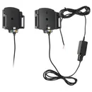 Brodit einstellbarer Halter (seitlich) Aktiv USB-C mit Festanschluss, 12/24V, Universal: Breite: 62-77mm, Tiefe: 12-16mm