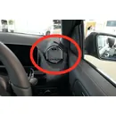 ProClip Halter Mercedes Benz EQB / Brodit RHD ProClip f�r Mercedes B-Klasse (W247), ab Bj. 12/2018 (Nur Rechtslenker!) Position: Rechts vom Lenkrad, �ber der L�ftung