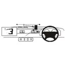 Brodit RHD ProClip f�r Land Rover Defender, ab Bj. 1998 bis 2006 (Nur Rechtslenker!)