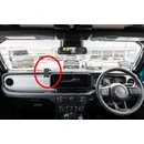 ProClip Halter Jeep Wrangler / Brodit RHD ProClip f�r Jeep Wrangler, ab Bj. 2024 (Nur Rechtslenker!) Position: Links vom Lenkrad, links oberhalb des Displays