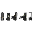 Brodit Halter f�r M3 MOBILE US20, mit schwenkbarer Steghalterung, f�r Ger�te mit oder ohne Pistolengriff