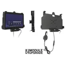 Brodit Halter Aktiv, 12/24V, f�r SAMSUNG Galaxy Tab Active 4 Pro, Horizontal, passt f�r Ger�te mit Original H�lle , Ladung �ber Pogo-Pins, mit USB Host Anschluss!
