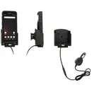 Brodit Halter Aktiv, 12/24V, f�r HONEYWELL CT70, nur f�r Ger�te mit Honeywell-Schutzh�lle (CT70-PB-GRY), mit/ohne Handschlaufe, mit/ohne Zusatzakku, Ladung �ber Pogo-Pins