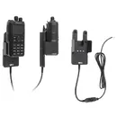 Brodit Halter Aktiv, mit Festanschluss, 12/24V, f�r ANYTONE AT-D878UV, Slim-Design, im Halter integriertem Ladeger�t!