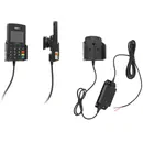 Brodit Halter Aktiv, mit Festanschluss, 12/24V, f�r INGENICO Link 2500, Ladung �ber Pogo-Pins auf der R�ckseite