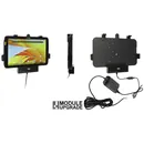Brodit Halter Aktiv, mit Festanschluss, 12/24V, f�r ZEBRA ET45 10 Zoll, nur f�r Ger�te OHNE Exoskeleton Rugged Boot, Ladung �ber Pogo-Pins