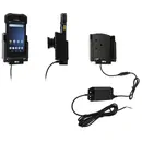 Brodit Halter Aktiv, mit Festanschluss, 12/24V, f�r ZEBRA TC21, NUR Ger�te mit Original Rugged Boot (SG-TC2Y-BOOT-01)