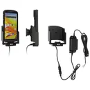 Brodit Halter Aktiv, mit Festanschluss, 12/24V, f�r ZEBRA TC53, nur f�r Ger�te MIT Mobilis Case 065021, Ladung �ber Pogo-Pins