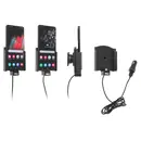 Brodit Halter Aktiv USB, 12/24V, f�r SAMSUNG Galaxy S21 Ultra 5G, inkl. USB-Ladeger�t