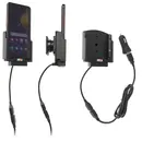 Brodit Halter Aktiv USB, 12/24V, f�r SAMSUNG Galaxy XCover 5, inkl. USB-Ladeger�t (Ladung �ber Pogo-Pins)