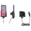 Brodit Halter Aktiv USB, 12/24V, f�r SAMSUNG Galaxy XCover 6 Pro, inkl. USB-Ladeger�t (Ladung �ber USB-C Anschluss)