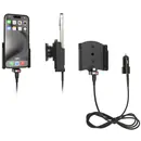 Halter Apple iPhone 16 / Brodit Halter Aktiv USB, 12/24V, f�r APPLE iPhone 16, inkl. USB-Ladeger�t USB-Ladeanschluss, Montageplatte mit Kugelgelenk