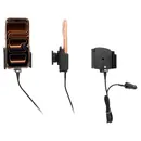 Brodit einstellbarer Halter (seitlich) Aktiv USB, 12/24V, f�r APPLE iPhone 15 Pro Max, inkl. USB-Ladeger�t, f�r dickere Schutzh�llen, max: Breite 75-89mm, Dicke: 8-12mm
