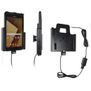 Brodit Halter Aktiv, mit Festanschluss, 12/24V, f�r SAMSUNG Galaxy Tab Active 2, Vertikal, passt f�r Ger�te mit Original H�lle