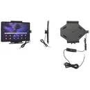 Brodit Halter Aktiv, mit Festanschluss, 12/24V, f�r SAMSUNG Galaxy Tab S7 FE (Mit Stifthalter)