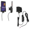 Brodit Halter Aktiv, mit Festanschluss, 12/24V, f�r SAMSUNG Galaxy XCover 5 (Ladung �ber USB-C Anschluss)