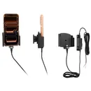 Brodit einstellbarer Halter (seitlich) Aktiv, mit Festanschluss, 12/24V, f�r APPLE iPhone 15 Pro Max, f�r dickere Schutzh�llen mit max Breite: 75-89mm, Dicke: 8-12mm