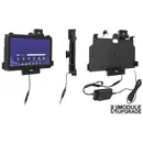 Brodit abschlie�barer Halter Aktiv, mit Festanschluss, 12/24V, f�r SAMSUNG Galaxy Tab Active 4 Pro, Horizontal, passt f�r Ger�te mit Original H�lle