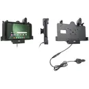 Brodit Halter mit Verriegelung, Aktiv, 12/24V, f�r SAMSUNG Galaxy Tab Active 2, Horizontal, passt f�r Ger�te mit Original H�lle