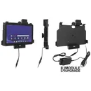Brodit Halter mit Verriegelung, Aktiv, mit Festanschluss, 12/24V, f�r SAMSUNG Galaxy Tab Active 4 Pro, Horizontal, passt f�r Ger�te mit Original H�lle