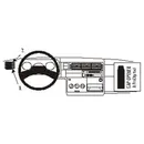 ProClip Halter Volkswagen Caravelle / Brodit ProClip f�r VW T4 Caravelle, ab Bj. 1996 bis 2003 Position: Links vom Lenkrad