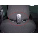 Brodit Heck Monitor Halter 123 bis 183mm (speziell f�r BMW Modelle) - Montage an der Kopfst�tze