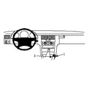 ProClip Halter Mercedes Benz E-Klasse Coupe / Brodit ProClip f�r Mercedes E-Klasse (W210 / S210), ab Bj. 1995 bis 2002 Position: Mittelkonsole