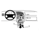 Brodit ProClip f�r Peugeot 306, ab Bj. 1993 bis 2002