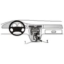 Brodit ProClip f�r Jaguar XJ8, ab Bj. 1998 bis 2002