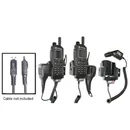 Brodit Funkger�te Halter, f�r MOTOROLA MTP 850, f�r Ger�te mit oder ohne G�rtelclip, mit Befestigung des Original Motorola KFZ Ladekabel (Nicht im Lieferumfang!)