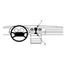 Brodit ProClip f�r Mercedes E-Klasse (W123), ab Bj. 1976 bis 1985
