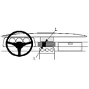 Brodit ProClip f�r Porsche 944, ab Bj. 1982 bis 1985