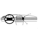 Brodit ProClip f�r Audi S6, ab Bj. 1995 bis 1997