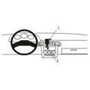 Brodit ProClip f�r Nissan Micra, ab Bj. 1993 bis 1997