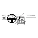 ProClip Halter Volkswagen Caddy / Brodit ProClip f�r Seat Cordoba, ab Bj. 1994 bis 1999 Position: Rechts vom Lenkrad, oben, �ber der linken L�ftung