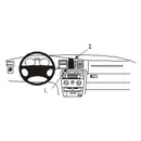 Brodit ProClip f�r Opel Vectra B, ab Bj. 1996 bis 2001