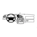 Brodit ProClip f�r Seat Alhambra, ab Bj. 1997 bis 2000
