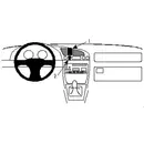 ProClip Halter Ford Puma / Brodit ProClip f�r Ford Puma, ab Bj. 1997 bis 2001 Position: Rechts vom Lenkrad, �ber der linken L�ftung