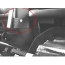 ProClip Halter Jeep Wrangler / Brodit ProClip f�r Jeep Wrangler / Sahara, ab Bj. 1997 bis 2002 Position: Rechts vom Lenkrad, unten rechts am Mitteltunnel