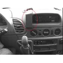 ProClip Halter Mercedes Benz Sprinter / Brodit ProClip f�r Mercedes Sprinter (W902 / W903 / W904 / W905), ab Bj. 2000 bis 2006, nur f�r Fahrzeuge mit Schalt-Getriebe Position: Rechts vom Lenkrad, oben, rechts von der linken L�ftung