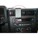ProClip Halter Jeep Wrangler / Brodit ProClip f�r Jeep Wrangler, ab Bj. 2003 bis 2006 Position: Rechts vom Lenkrad, oben, �ber der linken L�ftung